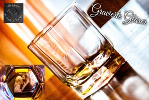 Whiskeyglas mit Gravur und Bild
