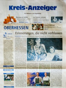 Artikel im Kreis-Anzeiger über GH-Schiefer, Kunst & Design und Michael Hilß und Daniel Geschwindner